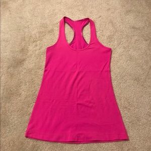 Lululemon Raceback Tank - Pink